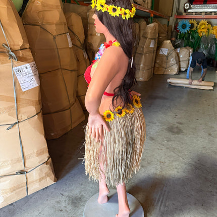 Hawaiian Hula Girl Life Size Statue