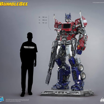 Transformers Optimus Prime Human Size Statue by Queen Studios Collectibles