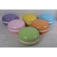Blue Macaroon Over Sized Statue - LM Treasures 