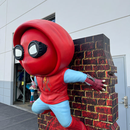Marvel Spider-Man Homecoming Egg Attack 1:1 Life Size Statue - LM Treasures 