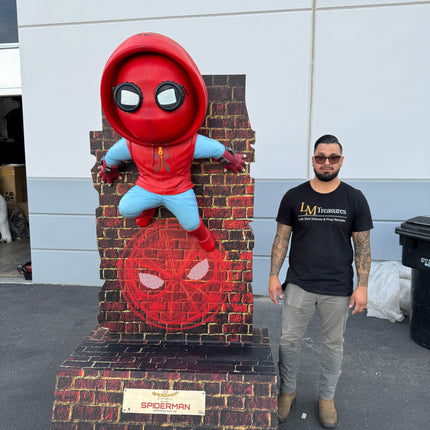 Marvel Spider-Man Homecoming Egg Attack 1:1 Life Size Statue - LM Treasures 