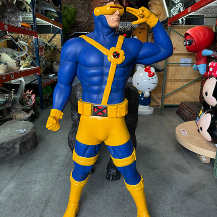X-Men Cyclops Life Size Pre-Owned Statue - LM Treasures 