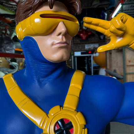 X-Men Cyclops Life Size Pre-Owned Statue - LM Treasures 