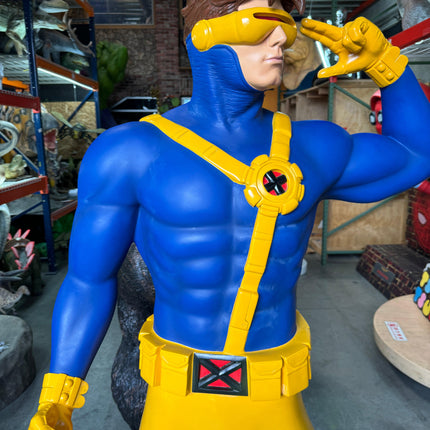 X-Men Cyclops Life Size Pre-Owned Statue - LM Treasures 