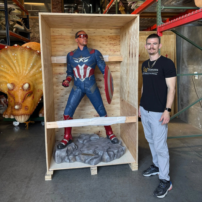 Captain America: Brave New World (Anthony Mackie) 1:1 Life Size Statue LM Treasures - BK