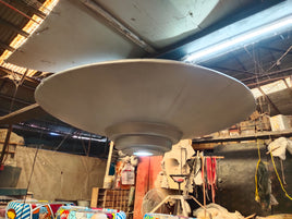 Hanging Alien Space Ship UFO 6ft Statue