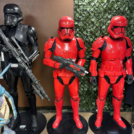 Star Wars The Rise Of Skywalker Sith Trooper With Trooper Life Size Statue - LM Treasures 