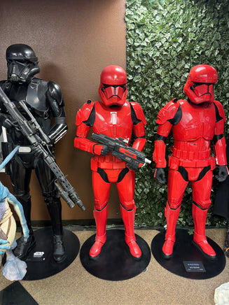 Star Wars The Rise Of Skywalker Sith Trooper With Trooper Life Size Statue - LM Treasures 