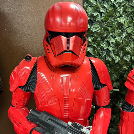 Star Wars The Rise Of Skywalker Sith Trooper With Trooper Life Size Statue - LM Treasures 