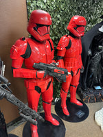 Star Wars The Rise Of Skywalker Sith Trooper With Trooper Life Size Statue - LM Treasures 