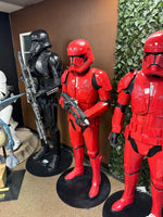 Star Wars The Rise Of Skywalker Sith Trooper With Trooper Life Size Statue - LM Treasures 