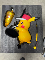 Pokemon World Champion Pikachu Life Size Statue