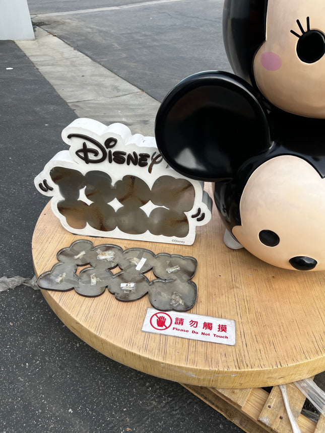 Pre-Owned Disney Tsum Mickey & Minnie Promo Life Size Statue Display - LM Treasures