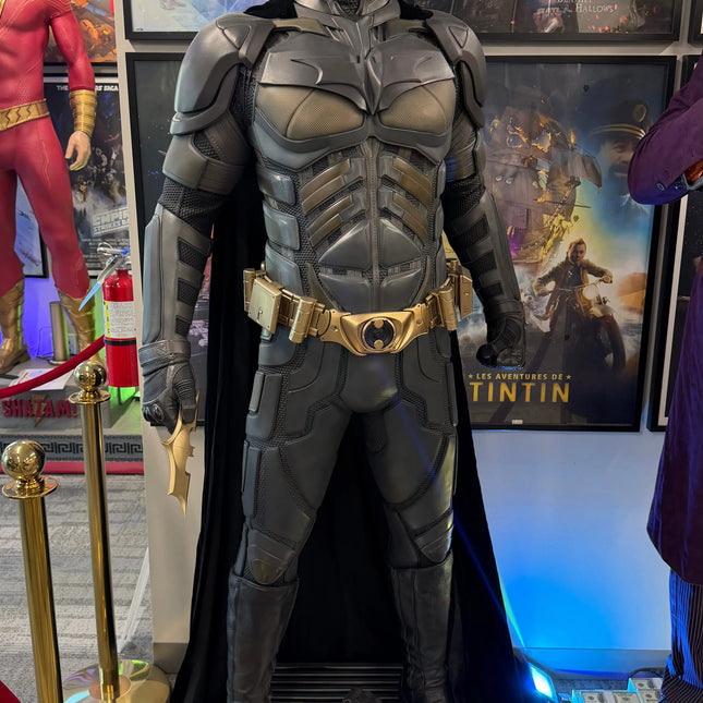 The Dark Knight Batman (Christian Bale) Life Size 1:1 Statue Queen Studios (No Studio Crate)