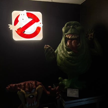 Ghostbusters Light Up No Ghost Wall Decor Sign LM Treasures - P