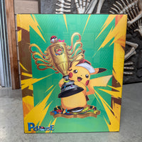 Pokemon World Champion Pikachu Life Size Statue