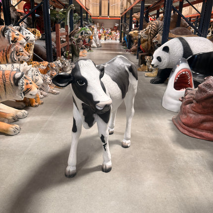 Baby Holstein Cow Life Size Statue LM Treasures - H