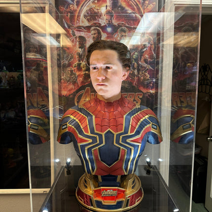 Marvel Iron Spider-Man Life Size Bust Statue - LM Treasures 