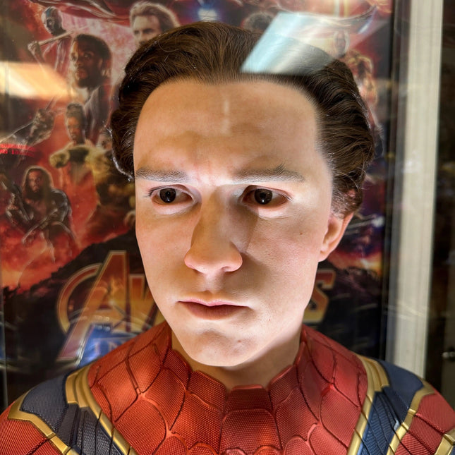 Iron Spider-Man Life Size Bust Statue Queen Studios LM Treasures - QS