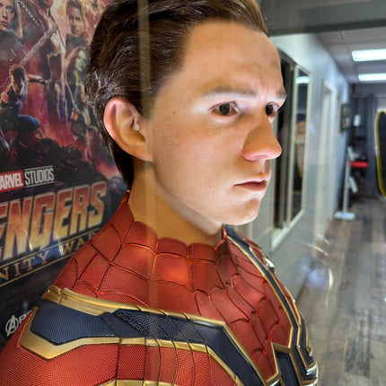Marvel Iron Spider-Man Life Size Bust Statue - LM Treasures 
