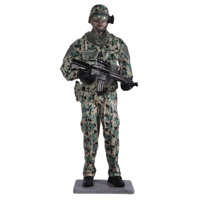 Green Tactical Soldier Life Size Statue LM Treasures - H