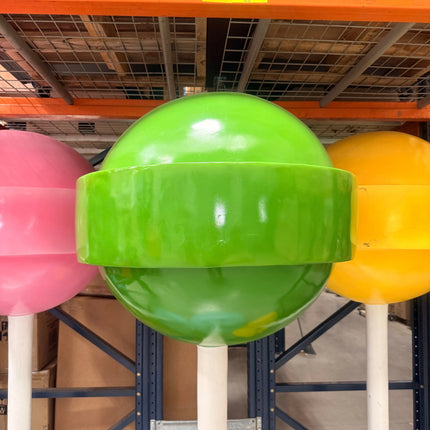 Large Green Sugar Pop Over Sized Statue