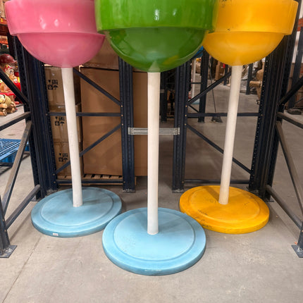 Large Green Sugar Pop Over Sized Statue