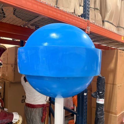 Large Blue Sugar Pop Over Sized Statue