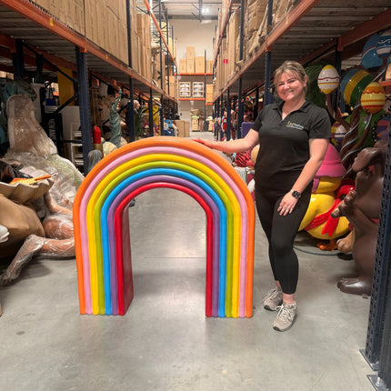 Grand Rainbow Archway Statue Masterpiece