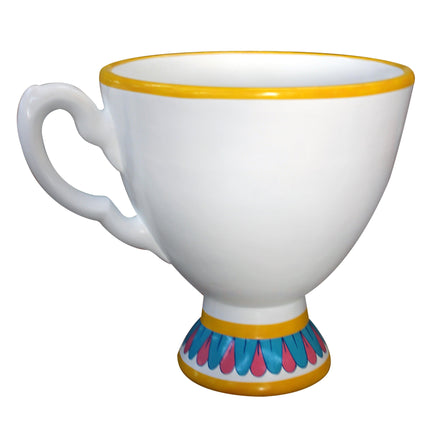 White Tea Cup Over Sized Statue - LM Treasures 