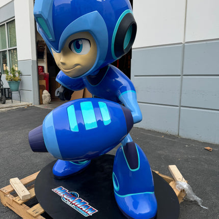 Mega Man Fully Charged 1:1 Scale Life Size Statue