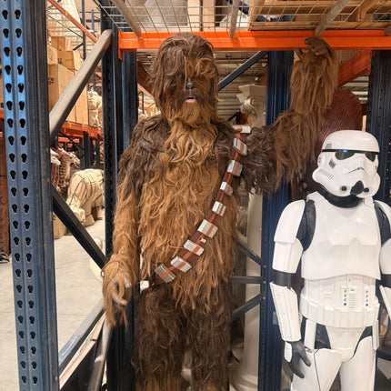 Animated 7.5ft Chewbacca Holiday Statue LM Treasures - P