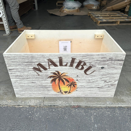 Malibu Rum Sandcastle Over Sized Statue - LM Treasures 