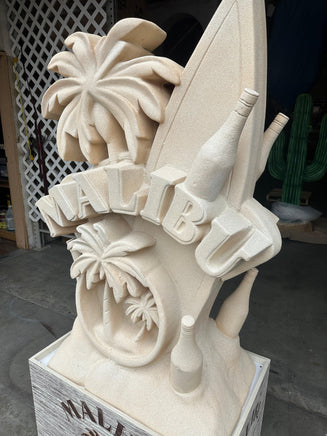 Malibu Rum Sandcastle Over Sized Statue - LM Treasures 
