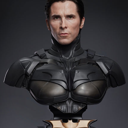 The Dark Knight Bust (Christian Bale)  Life Size Statue - LM Treasures 