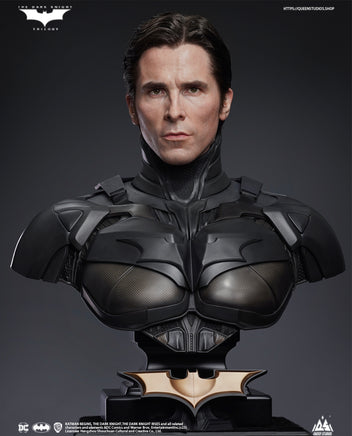 The Dark Knight Bust (Christian Bale)  Life Size Statue - LM Treasures 