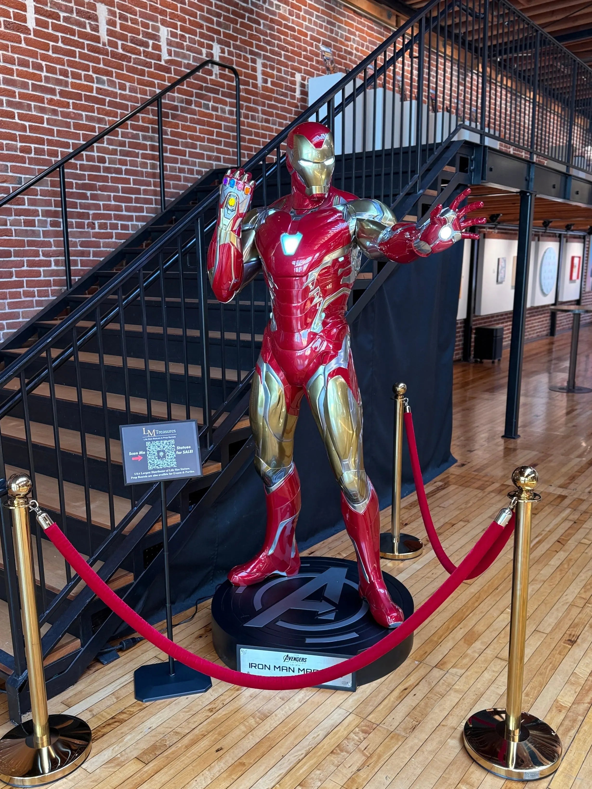 Life Size Giant Iron Man Lego Iron Man Avengers: Endgame Iron