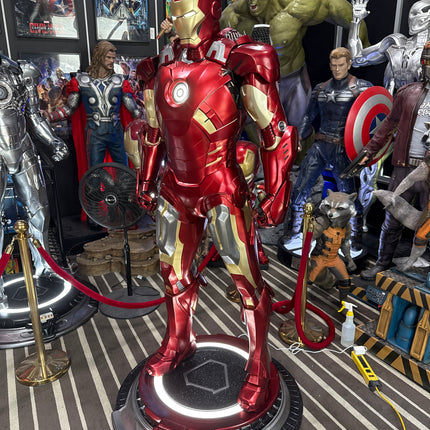 Iron Man Mark 7 Life Size Statue (Pre-Owned)