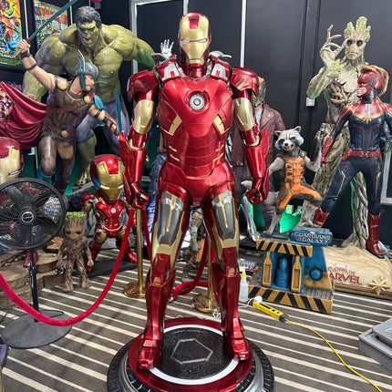 Iron Man Mark 7 Life Size Statue (Pre-Owned)