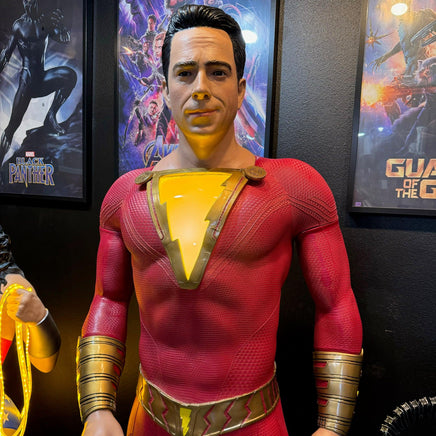 DC Comics SHAZAM (Zachary Levi) Life Size Statue - LM Treasures 