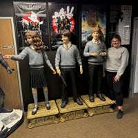 Harry Potter The Chamber of Secrets Set of 3 Life Size Statues - LM Treasures 