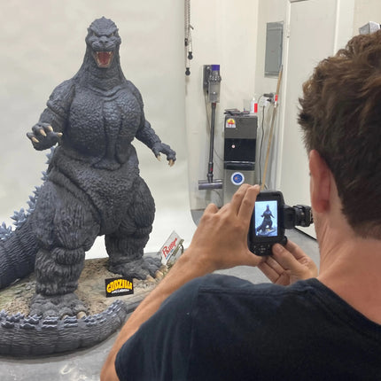 Godzilla Custom Human Size Statue LM Treasures -BLK4