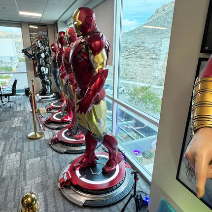 Iron Man Mark 6 Life Size Statue Queen Studios LM Treasures - QS