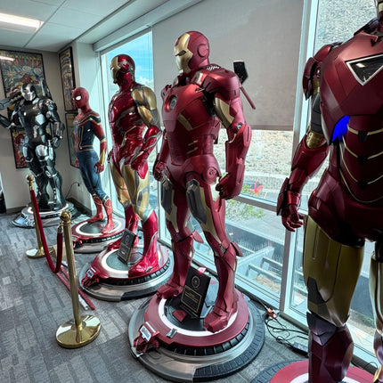 Iron Man Mark 7 Life Size Statue Queen Studios LM Treasures - QS