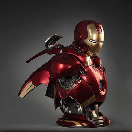 Marvel Iron Man MK 7 Life Size Bust Statue by Queen Studios