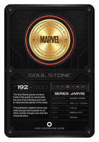 Marvel Jarvis Series Soul Stone Gemstone - LM Treasures 