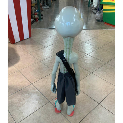 Alien With Satchel Life Size Statue - LM Treasures 