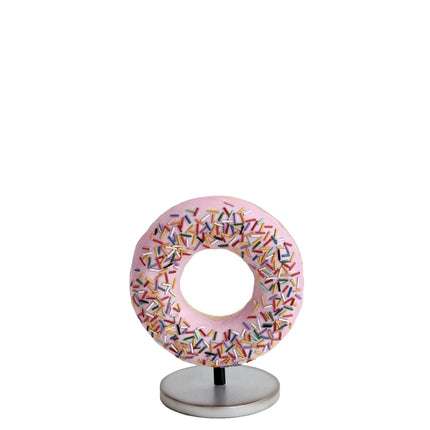 Pink Donut Over Sized Statue - LM Treasures 