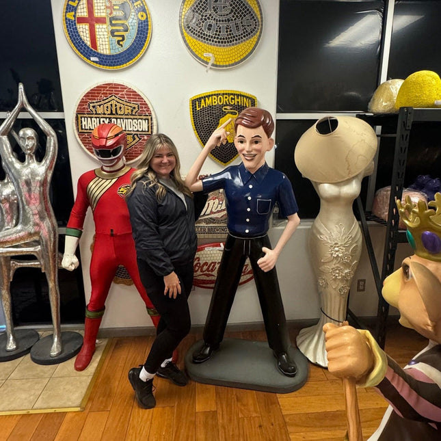 AD Boy Life Size Statue - LM Treasures 