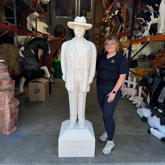 Jack Daniels Whiskey Life Size Statue